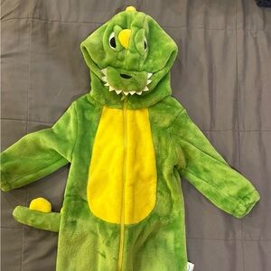 Green Dinosaur Costume for Kids
